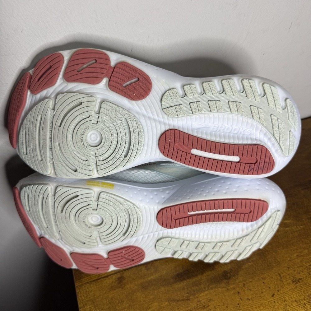 Brooks Glycerin 21 Running Shoes Women's Size 10 Grey White - Picture 5 of 7